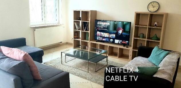 Modern 100M2 Flat 2Mn Walking From Train Station In City Center, Free Parking -2A Apartment ลักเซมเบิร์ก ภายนอก รูปภาพ